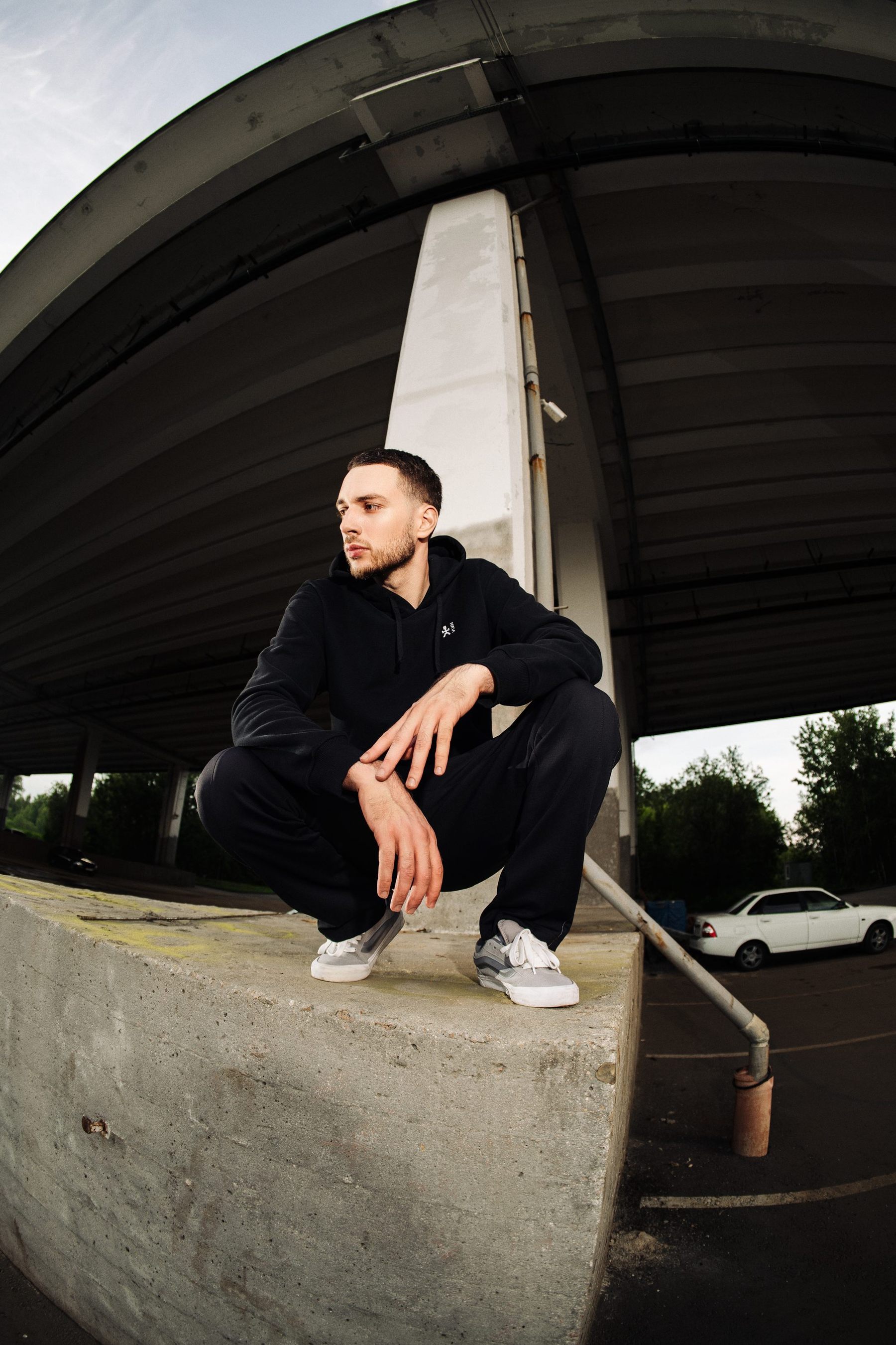 Худи VLKN (HOODIE VLKN "TOWER") Черный
