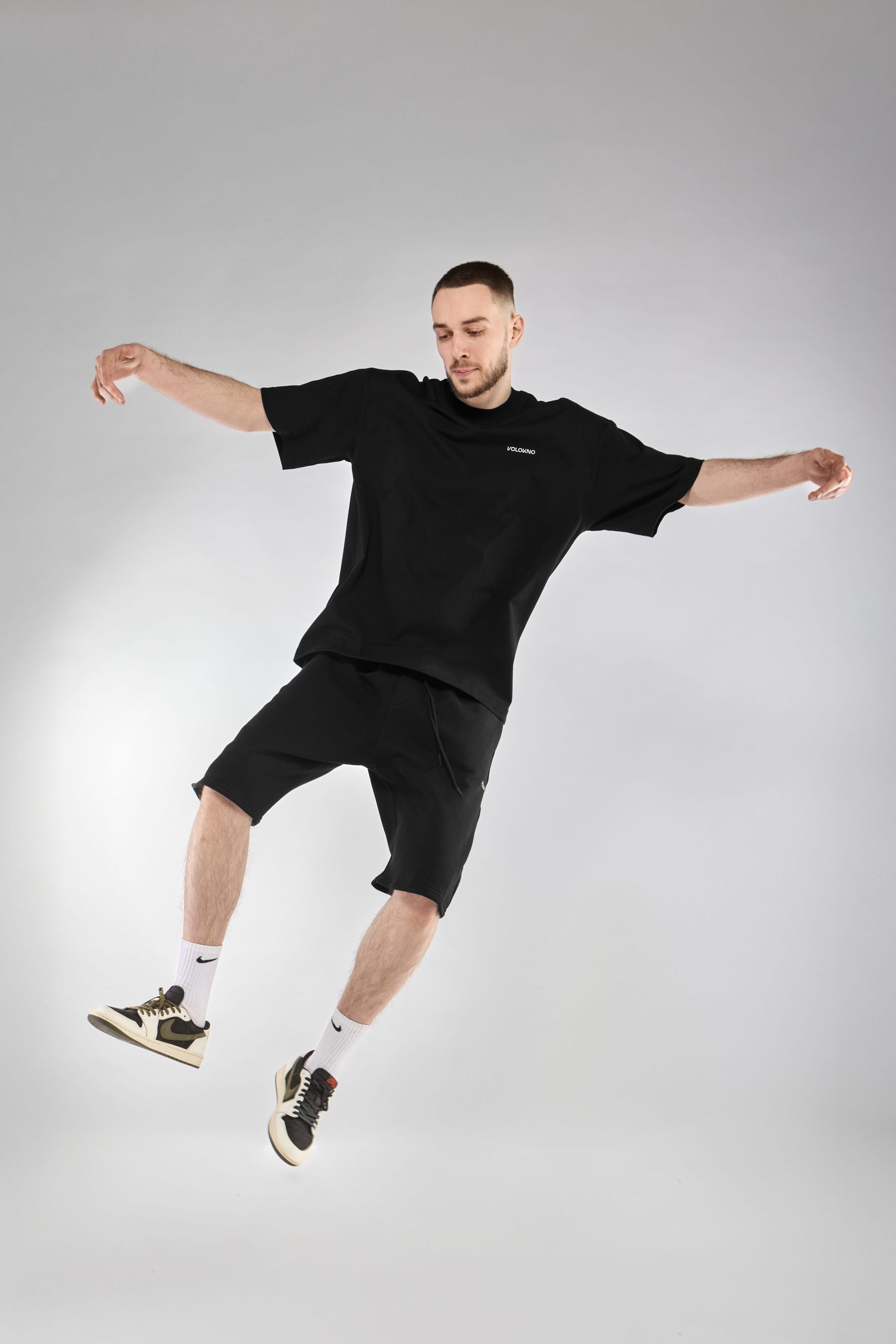 Футболка оверсайз (T-SHIRT "DNA") Черный
