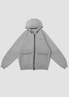 Зип Худи (ZIP HOODIE "DNA") Серый