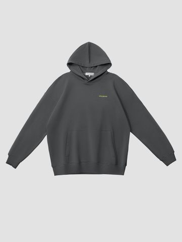 Худи Оверсайз  (HOODIE OVERSIZE "ROBOT") Темно-серый