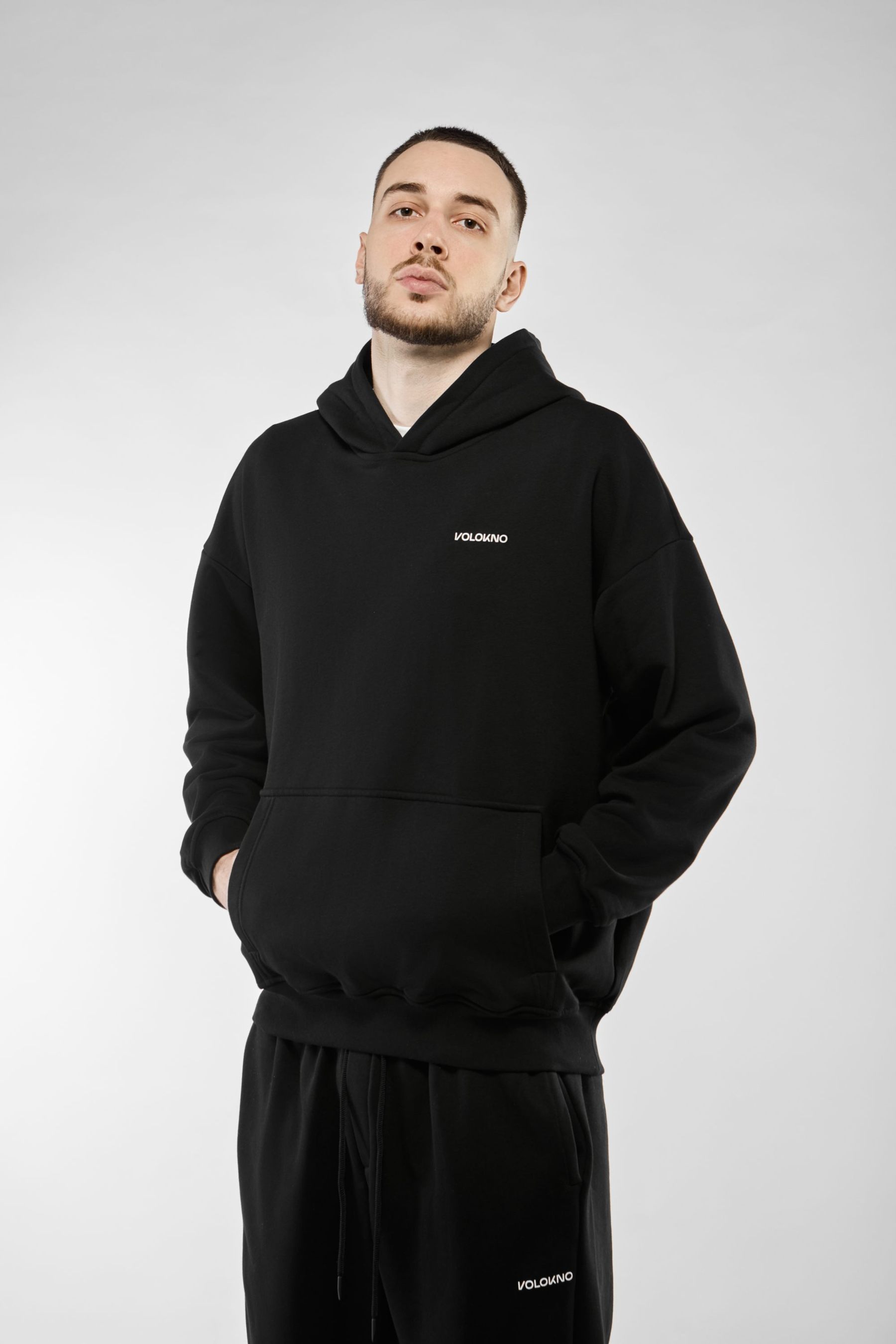 Худи Оверсайз  (HOODIE OVERSIZE "ROBOT") Черный