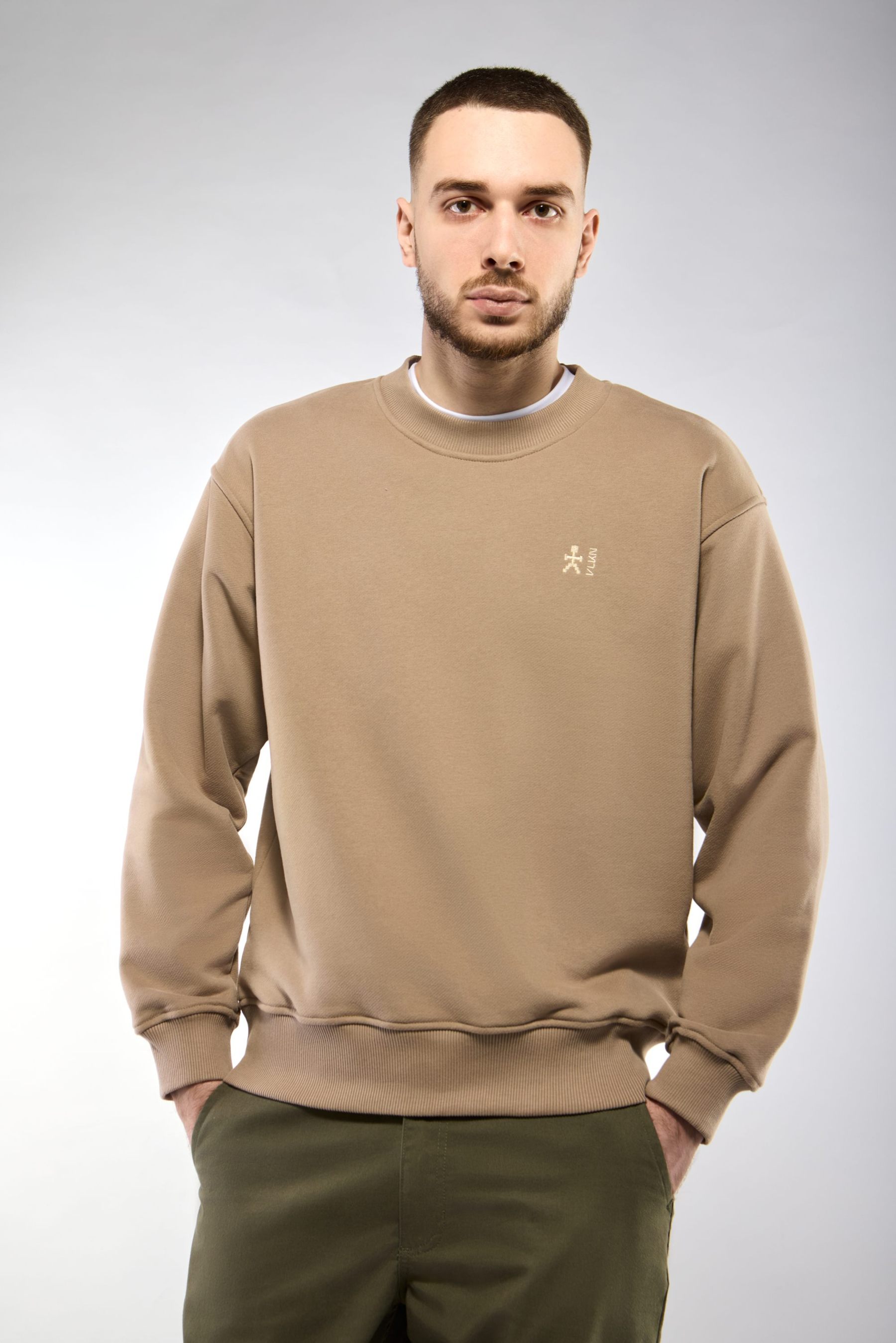 Свитшот VLKN (SWEATSHIRT VLKN "TOWER") Бежевый