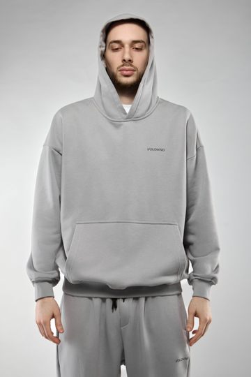 Худи Оверсайз  (HOODIE OVERSIZE "ROBOT") Серый