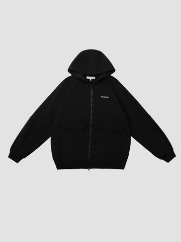 Зип Худи (ZIP HOODIE "DNA") Черный