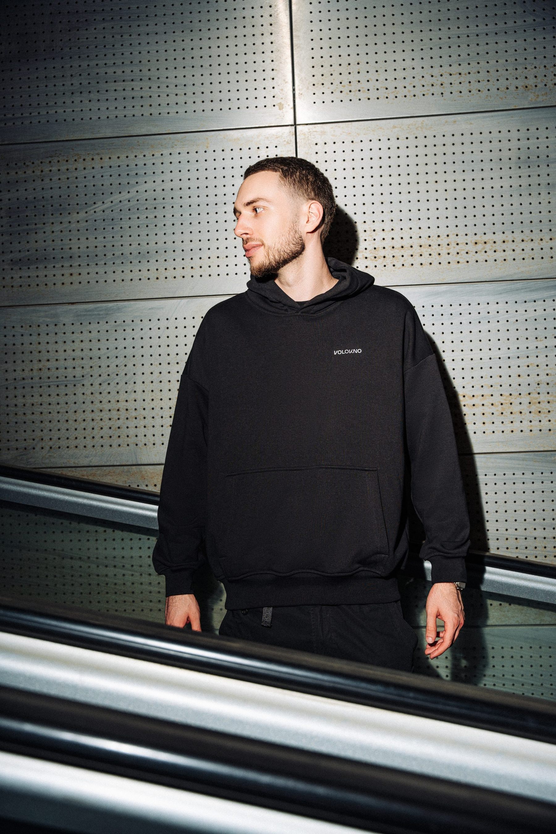 Худи Оверсайз  (HOODIE OVERSIZE "ROBOT") Черный