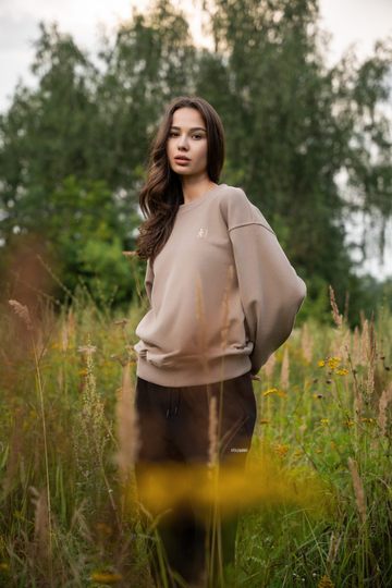 Свитшот VLKN (SWEATSHIRT VLKN "TOWER") Бежевый