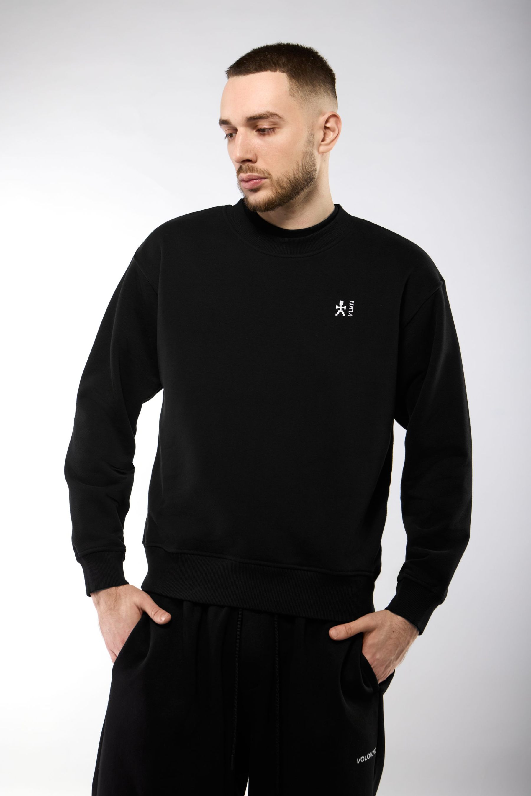 Свитшот VLKN (SWEATSHIRT VLKN "TOWER") Черный