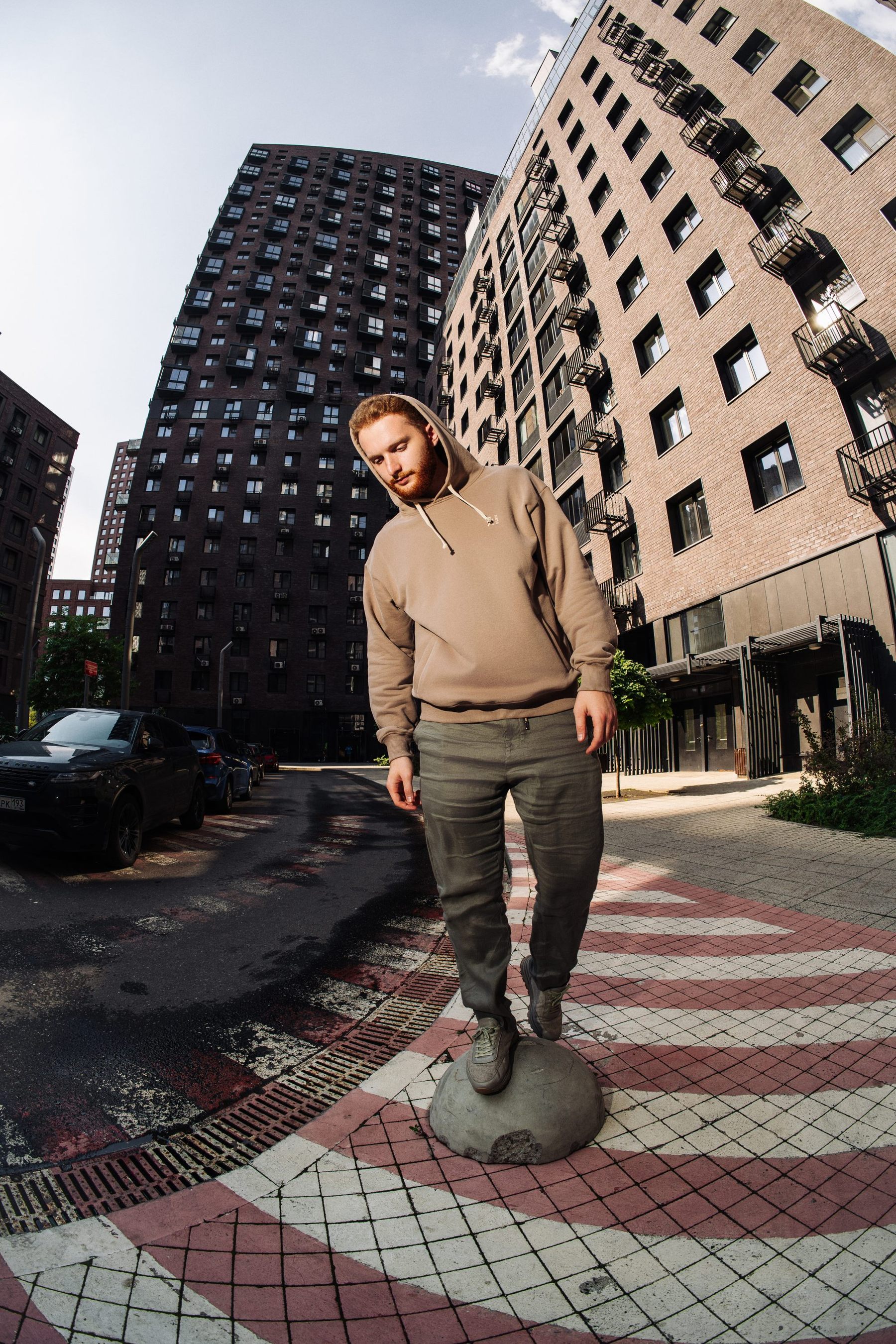 Худи VLKN (HOODIE VLKN "TOWER") Бежевый