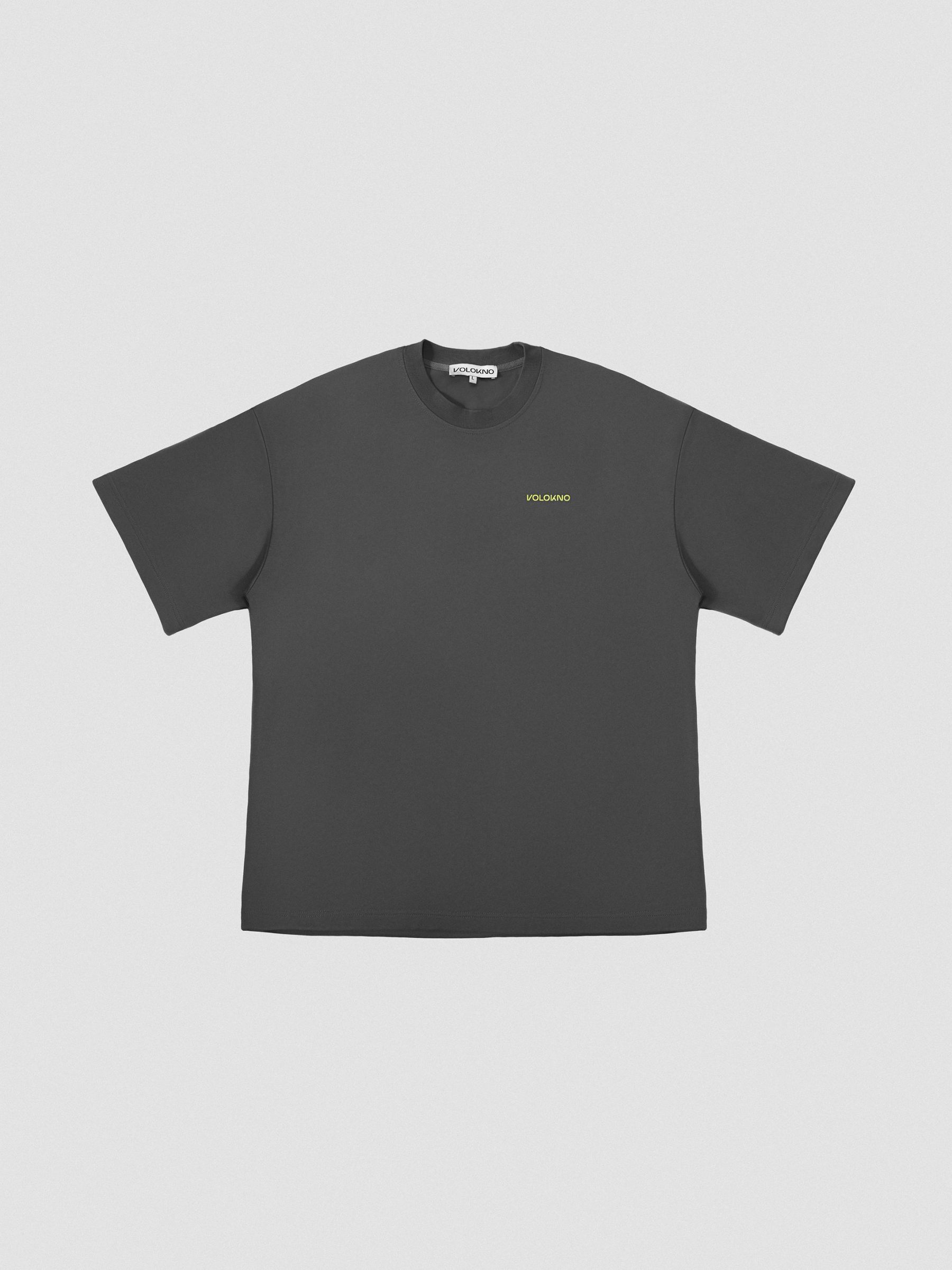 Футболка оверсайз (T-SHIRT "DNA") Темно-серый
