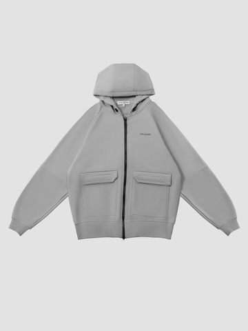 Зип Худи (ZIP HOODIE "DNA") Серый