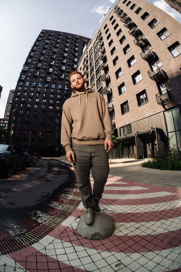 Худи VLKN (HOODIE VLKN "TOWER") Бежевый